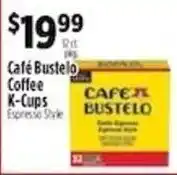 Pioneer Supermarkets Cafe Bustelo Coffee K-Cups Espresso Style offer