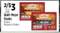 Pioneer Supermarkets Stahl-Meyer Franks offer