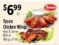 Pioneer Supermarkets Tyson chicken wings offer