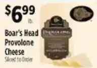 Pioneer Supermarkets Boar's Head Provolone Cheese offer