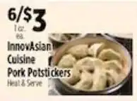 Pioneer Supermarkets InnowAsian Cuisine Pork Potstickers offer