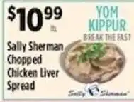 Pioneer Supermarkets Sally Sherman chopped chicken liver spread offer