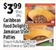 Pioneer Supermarkets Caribbean Food Delights Jamaican Style Patties offer