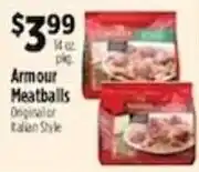 Pioneer Supermarkets Armour Meatballs offer