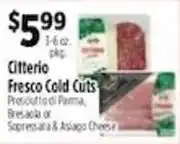 Pioneer Supermarkets Clitterio fresco cold cuts offer