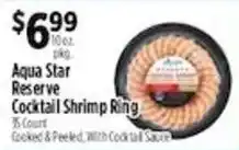 Pioneer Supermarkets Aqua Star Reserve Cocktail Shrimp Ring offer