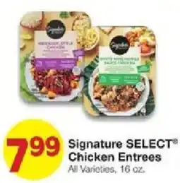 United Supermarkets Signature SELECT Chicken Entrees offer