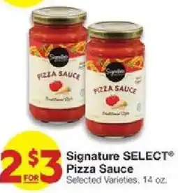 United Supermarkets Signature SELECT Pizza Sauce offer