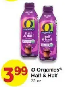 United Supermarkets O Organics Half & Half offer