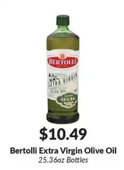 Woodman's Bertolli extra virgin olive oil offer