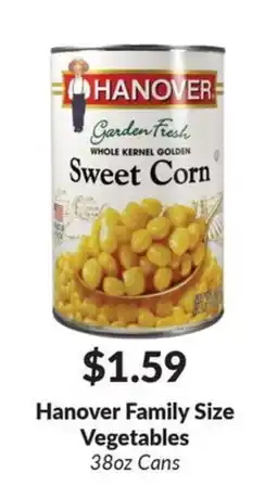 Woodman's Hanover whole kernel golden sweet corn offer