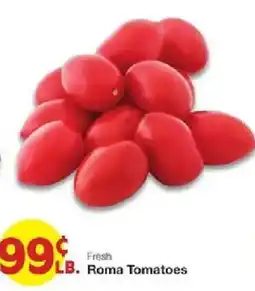 United Supermarkets Fresh Roma Tomatoes offer