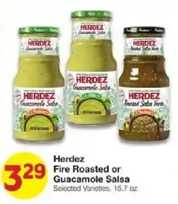 United Supermarkets Herdez Fire Roasted or Guacamole Salsa offer