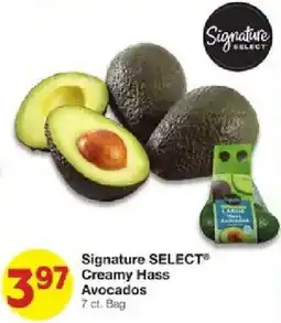 United Supermarkets Signature Select Creamy Hass Avocados offer