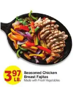 United Supermarkets Seasoned Chicken Breast Fajitas offer