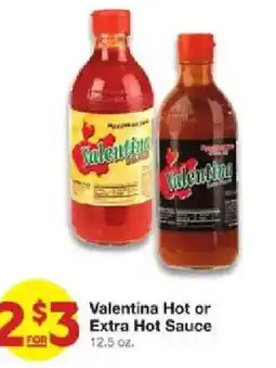 United Supermarkets Valentina Hot or Extra Hot Sauce offer
