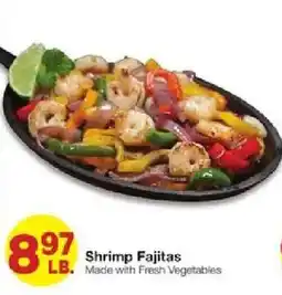 United Supermarkets Shrimp Fajitas offer