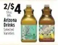 Pioneer Supermarkets Arizona Drinks Selected Varieties offer