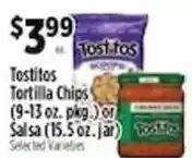 Pioneer Supermarkets Tostitos Tortilla Chips offer