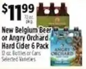 Pioneer Supermarkets New Belgium Beer or Angry Orchard Hard Cider offer