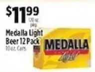 Pioneer Supermarkets Medalla Light Beer offer