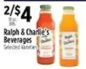 Pioneer Supermarkets Ralph & Charlie's Beverages offer