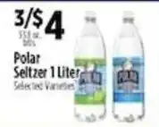 Pioneer Supermarkets Polar Seltzer offer