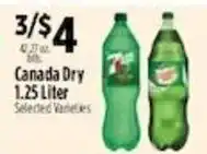Pioneer Supermarkets Canada Dry offer