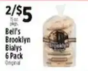 Pioneer Supermarkets Bell's Brooklyn Bialys offer
