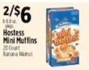 Pioneer Supermarkets Hostess mini muffins offer