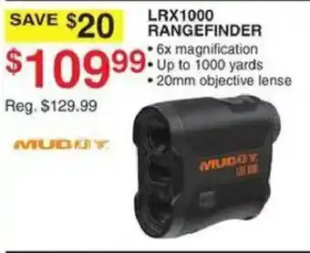 Dunham's Sports Muddy Lrx1000 Rangefinder offer