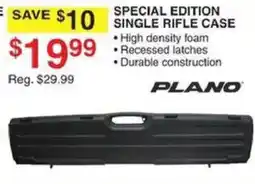 Dunham's Sports Plano special edition single rifle case offer