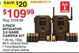 Dunham's Sports Muddy mitigator 3.0 game camera kit offer