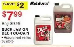 Dunham's Sports Evolved Buck Jam or Deer Co-Cain offer