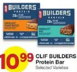 United Supermarkets Clif Builders Protein Bar offer