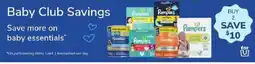 United Supermarkets Baby essentials offer
