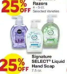 United Supermarkets Signature Select Liquid Hand Soap offer