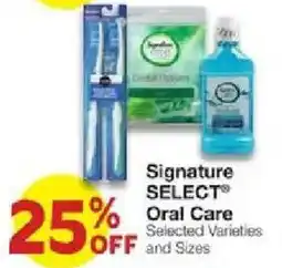 United Supermarkets Signature Select Oral Care offer