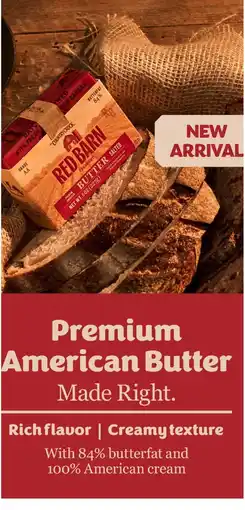C Town Red Barn Premium American Butter offer
