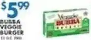 Associated Bubba veggie burger offer