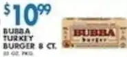 Associated Bubba turkey burger offer