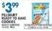 Associated Pillsbury ready to bake cookies offer