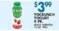 Associated Yocrunch Yogurt offer