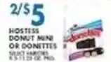 Associated Hostess Donut or Donettes offer