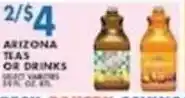 Associated Arizona teas or drinks offer