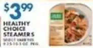 Associated Healthy choice steamers offer