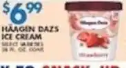 Associated Haagen dazs ice cream offer
