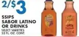 Associated Ssips sabor latino or drinks offer