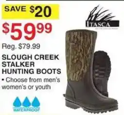 Dunham's Sports Itasca Slough Creek Stalker Hunting Boots offer