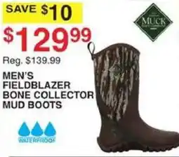 Dunham's Sports Muck men's fieldblazer bone collector mud boots offer